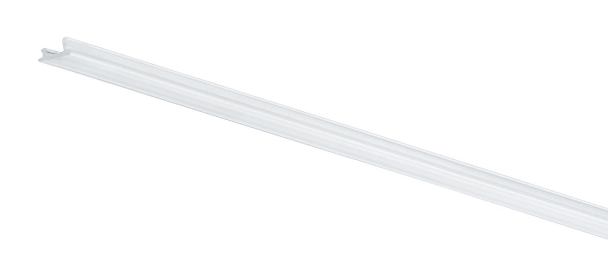 Schienensystem Urail Abdeck- Schiene 95126 Transparent - Transparent, Basics, Kunststoff (68/1cm) - Paulmann