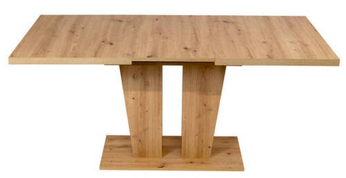 Eckbankgruppe Duisburg Veibar Titanic Grau/eiche D. B: 165cm - Eiche Artisan/Grau, KONVENTIONELL, Holz/Holzwerkstoff (165/89/125cm) - MID.YOU