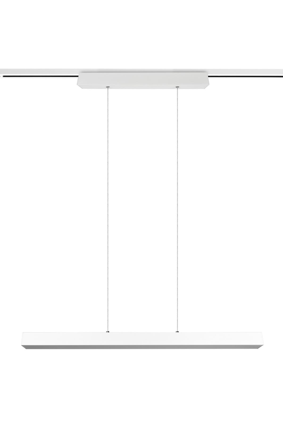 Schienensystem Duoline Hängeleuchte 73043131 Pl Paros - Weiß, Basics, Metall (90/180/5cm) - Trio Leuchten