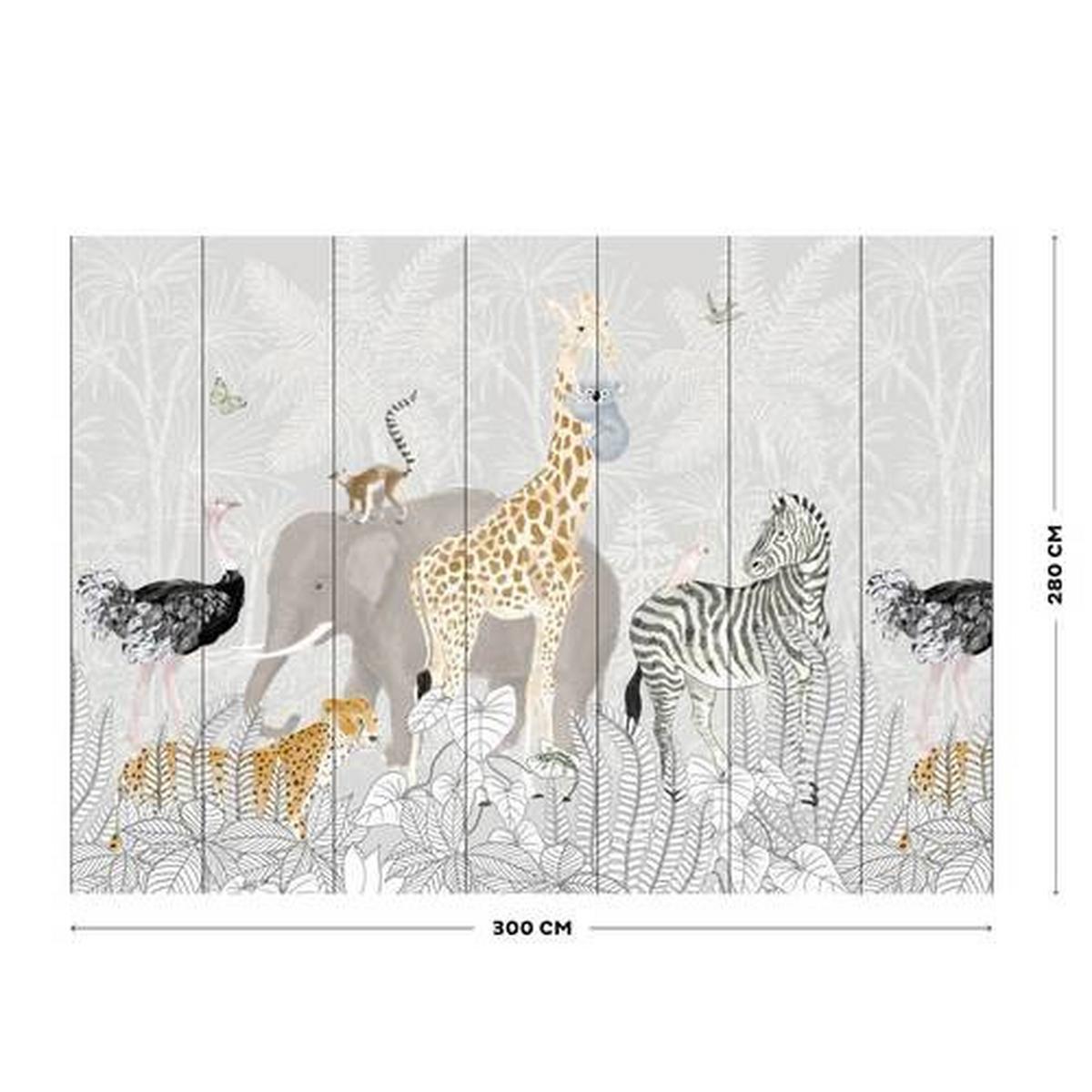 Fototapete 105713 - Multicolor, Basics, Papier/Kunststoff (300/280cm)