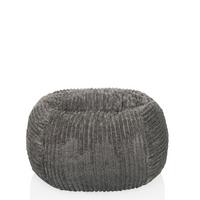 SITZSACK Sitzolo Grau B: 90cm - Grau, MODERN, Textil (90/50/57cm) - MID.YOU
