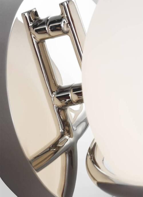 Wandleuchte Fe-Apollo1-Pn - Nickelfarben, Basics, Glas/Metall (18,1/17,1/21cm) - Elstead Lighting