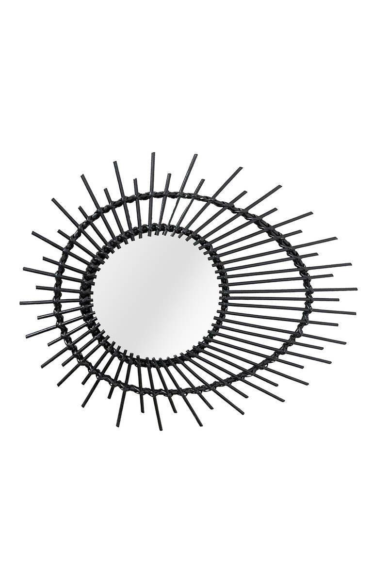 Wandspiegel Aina 58x47 Cm Mit Rattan Rahmen