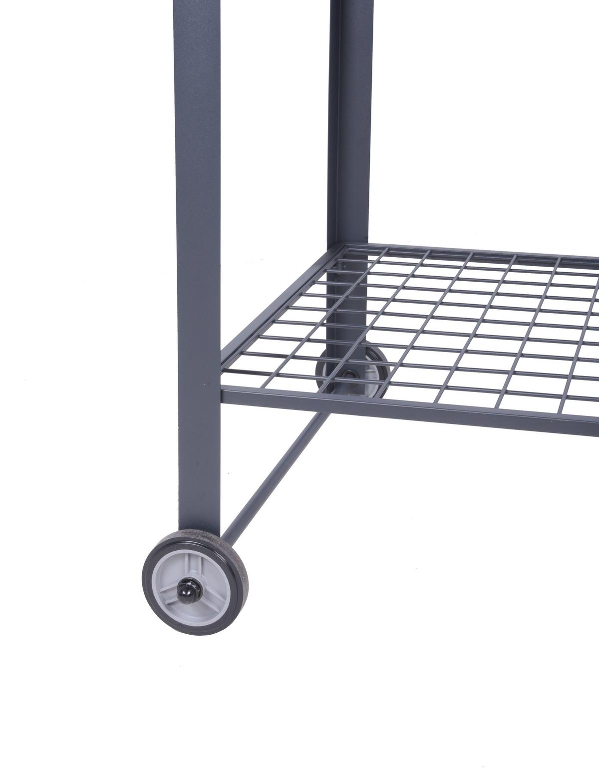 Pflanztisch Mobiler Pflanztisch Diana - Anthrazit, Basics, Metall (90/90/55cm)