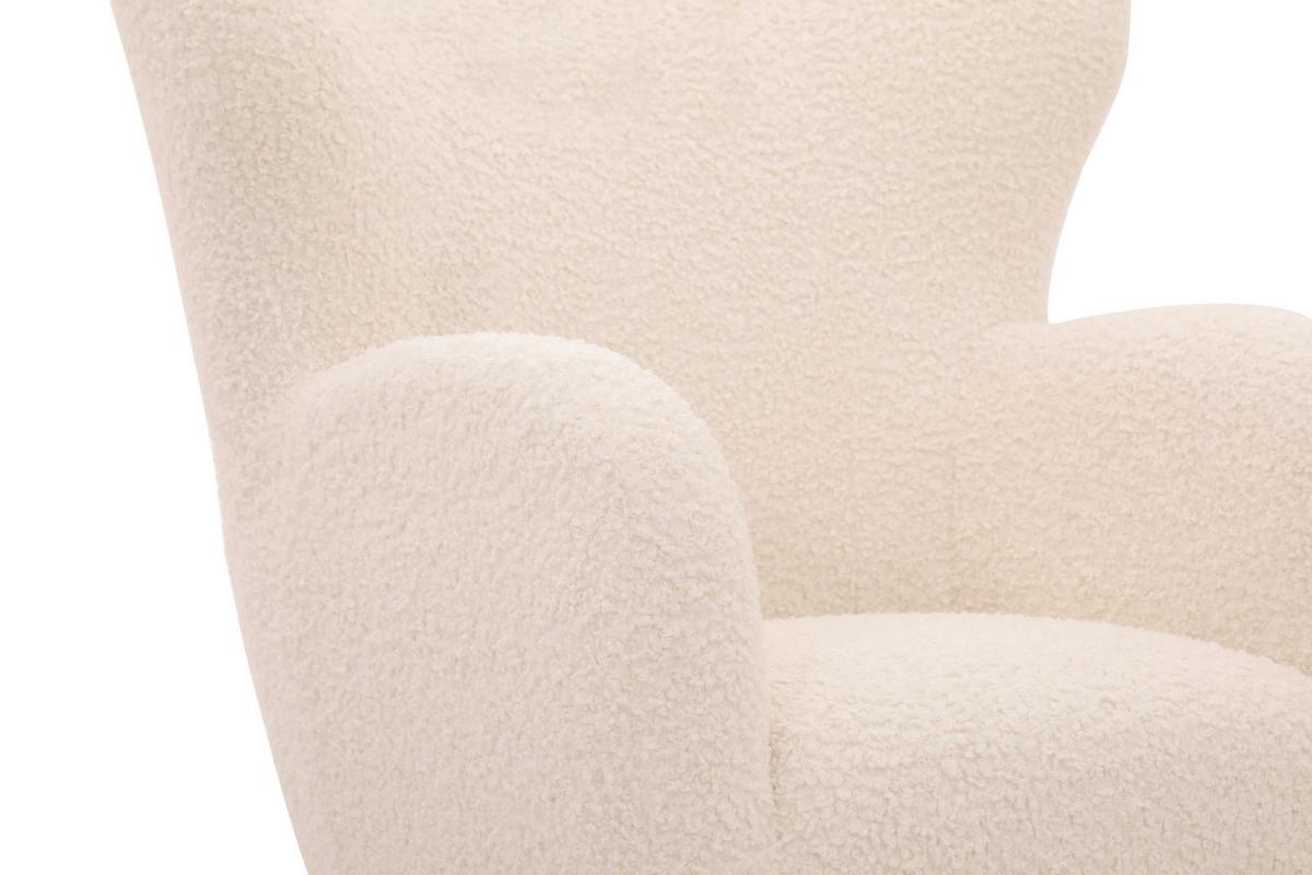 Sesselset Savoy Weiß B: 90 cm - Kastanienfarben/Weiß, Design, Holz/Textil (90/98/88cm) - Livetastic