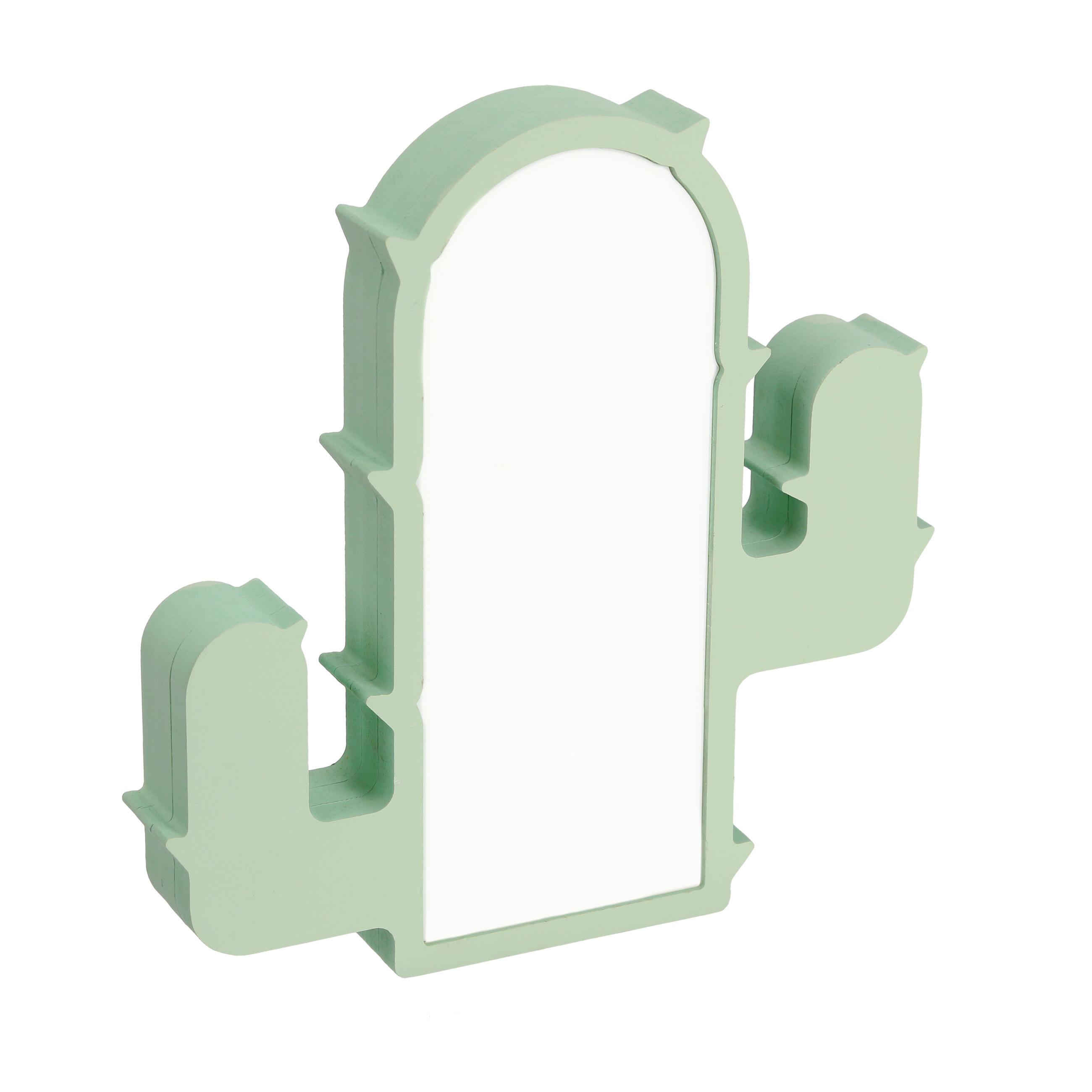 Kindertischleuchte 41-10605 Cactus - Grün, Basics, Holzwerkstoff/Kunststoff (26.5/3.5/27.5cm)