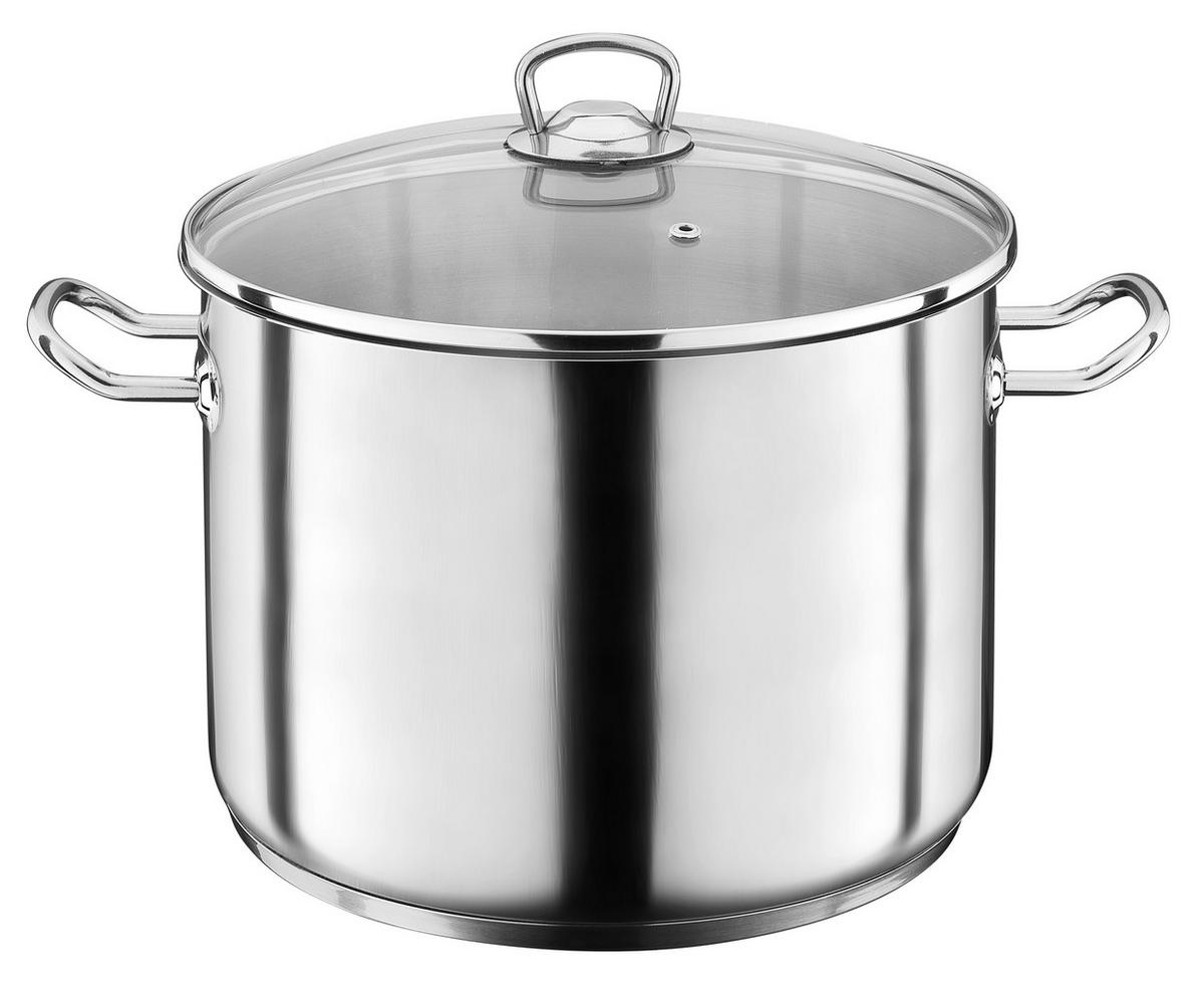 Großraumtopf Jumbo Profi Edelstahlfarben, L: 10 cm - Edelstahlfarben, Basics, Metall (10cm) - GSW