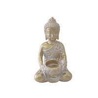 Buddha Pelmo - Goldfarben, KONVENTIONELL, Kunststoff (12,5/11,5/20cm) - Luca Bessoni