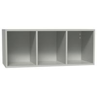 Wandregal Las Vegas Seidengrau B: 90 Cm - Grau, MODERN, Holzwerkstoff (90/36/37cm) - Vertico