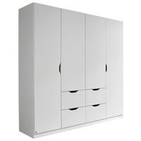 Skriňa Freising - biela, Modern, kompozitné drevo (181/197/54cm) - MID.YOU
