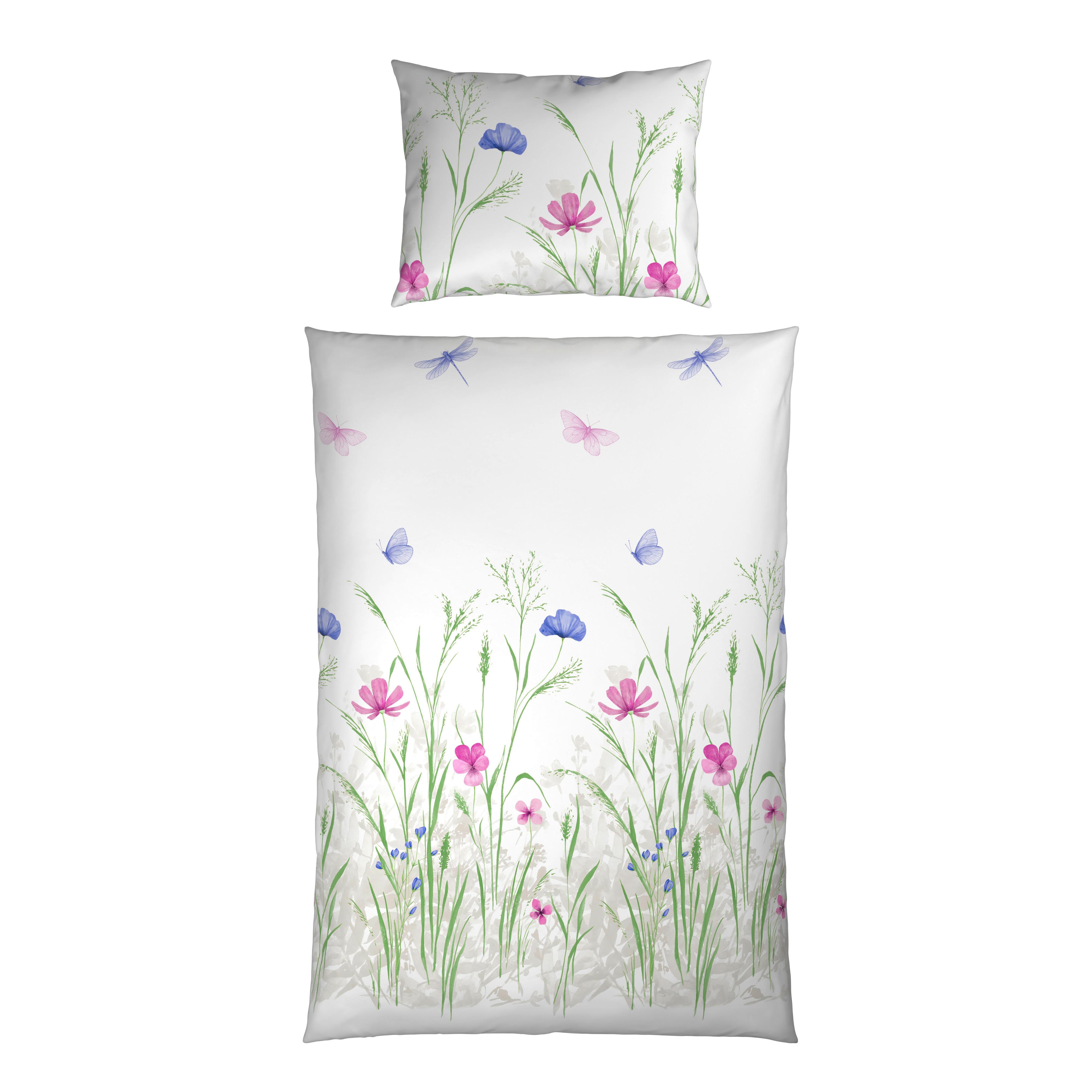 Bettwäsche Eileen - Weiß, ROMANTIK / LANDHAUS, Textil - James Wood