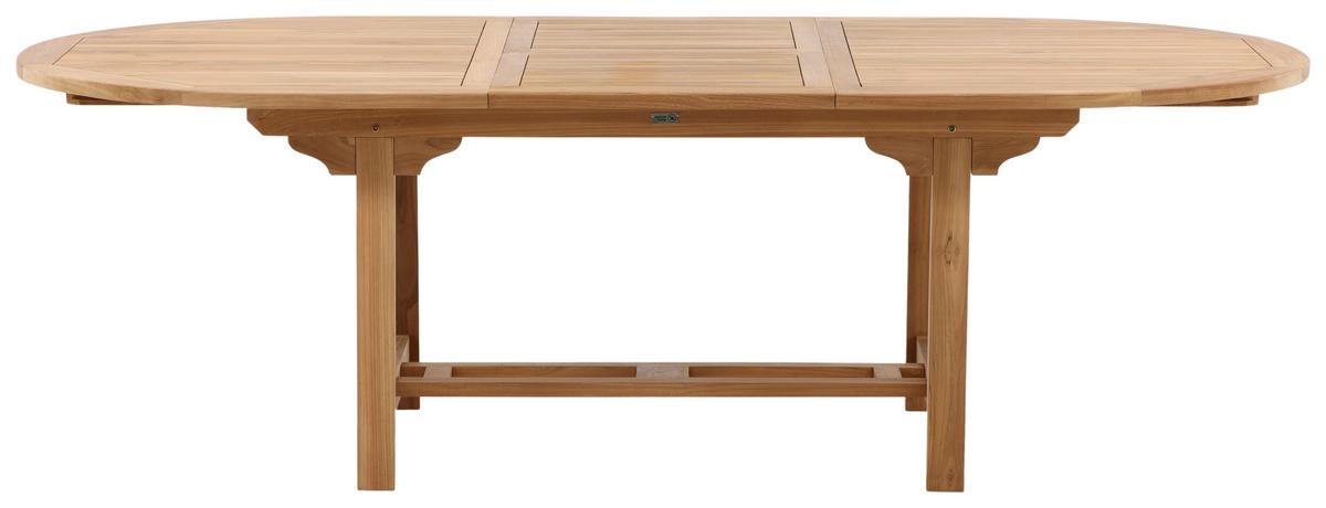 Gartentisch Kenya Teakholz L 180 Cm - Teakfarben, KONVENTIONELL, Holz (180/120/75cm) - Gardenson