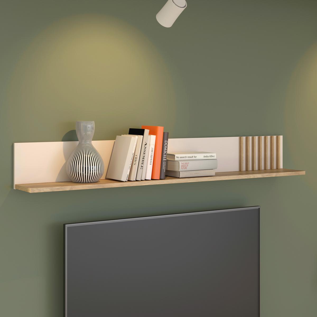 Falipolc Eliston - Natur (174/22,8/21,9cm) - Modern Living
