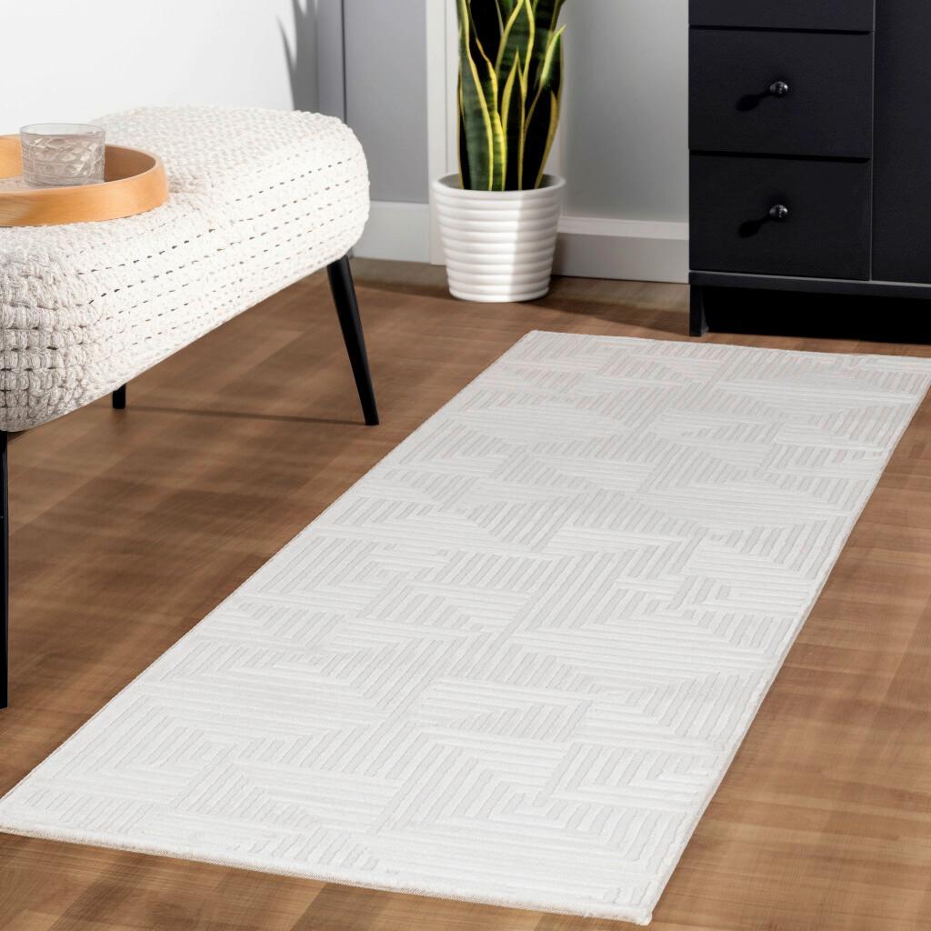 Läufer Sahara - Creme, Design, Textil (80/250cm) - Novel