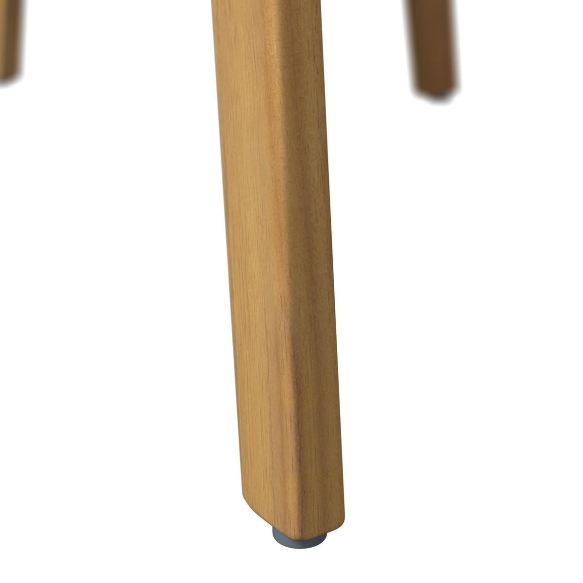 Loungegarnitur Geo - Grau/Akaziefarben, MODERN, Holz (90/43/55cm) - Beldano