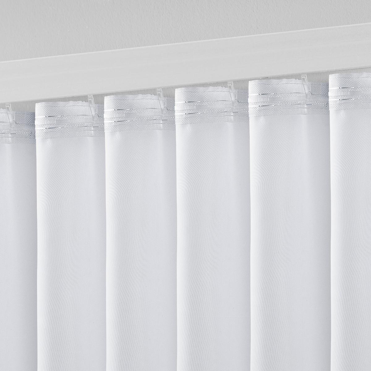 ZÁVES S PÚTKAMI Hanna 2ks/bal.,140/245cm - biela, textil (140/245cm) - Based