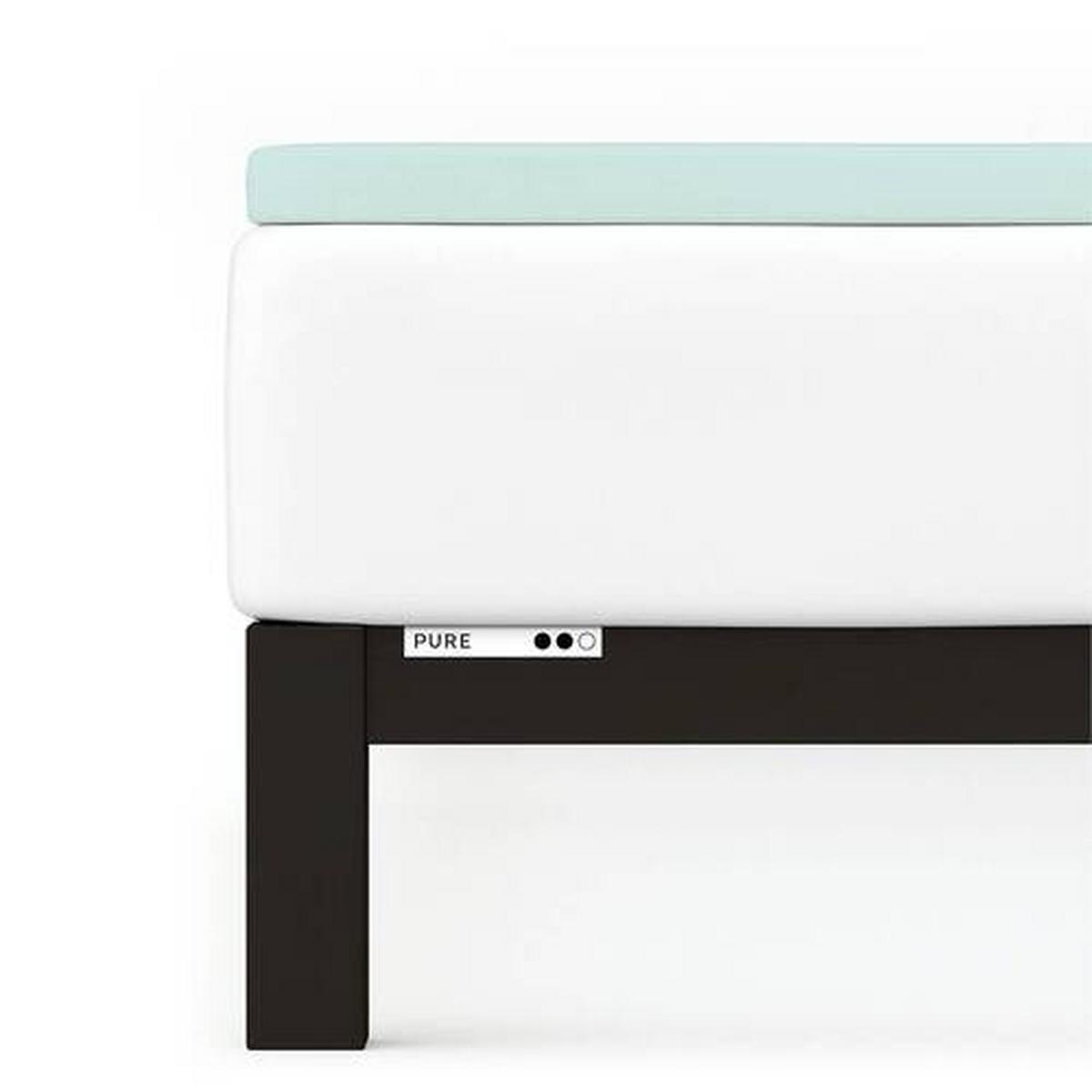 Topper-spannleintuch Pure Topper - Mintgrün, Basics, Textil (180-200/200-220cm) - Schlafgut