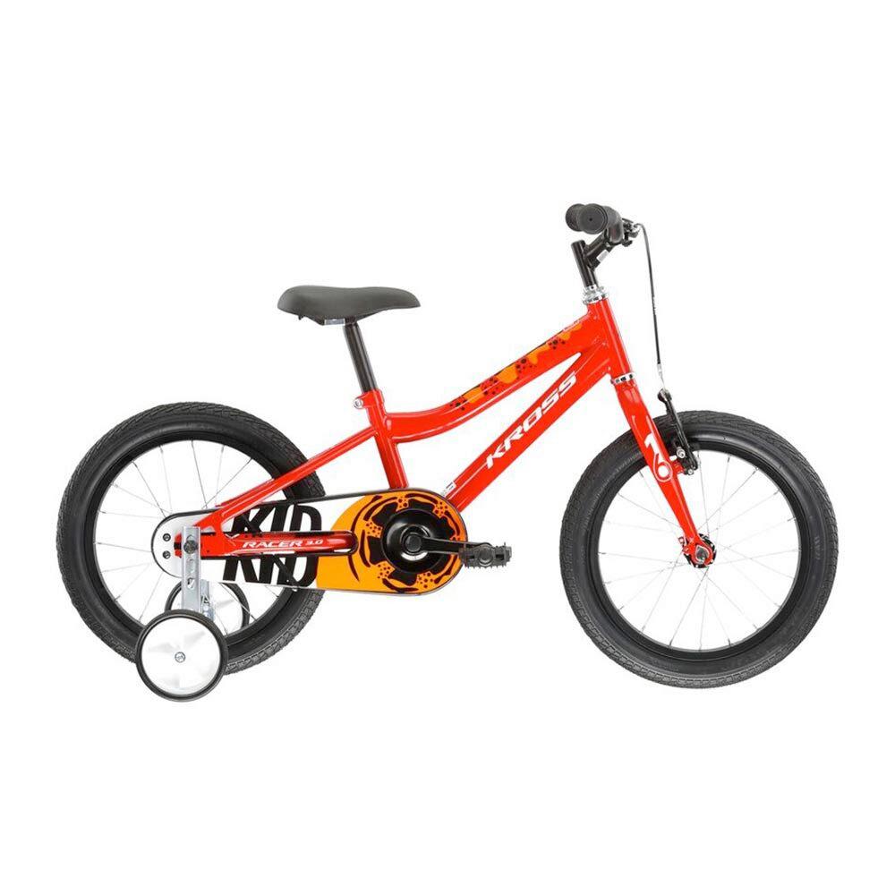 Kinderfahrrad Kross Racer 3.0 - Rot/Orange, KONVENTIONELL, Metall (50/25/30cm)