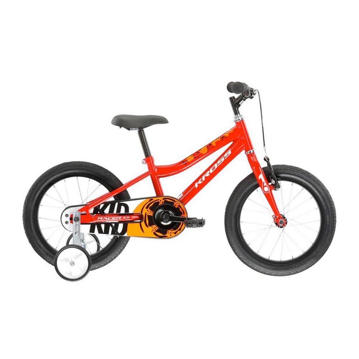 Kinderfahrrad Kross Racer 3.0 - Rot/Orange, KONVENTIONELL, Metall (50/25/30cm)