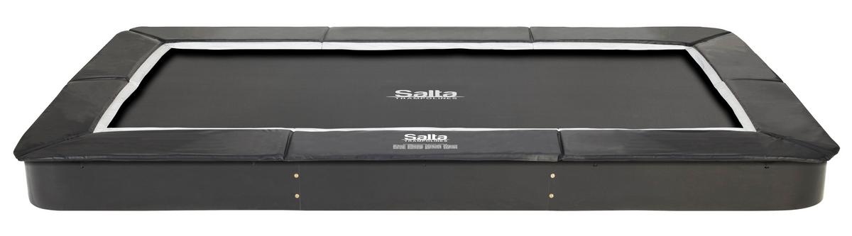 Trampolin 5366a - Schwarz, KONVENTIONELL, Metall (244/396cm) - Salta