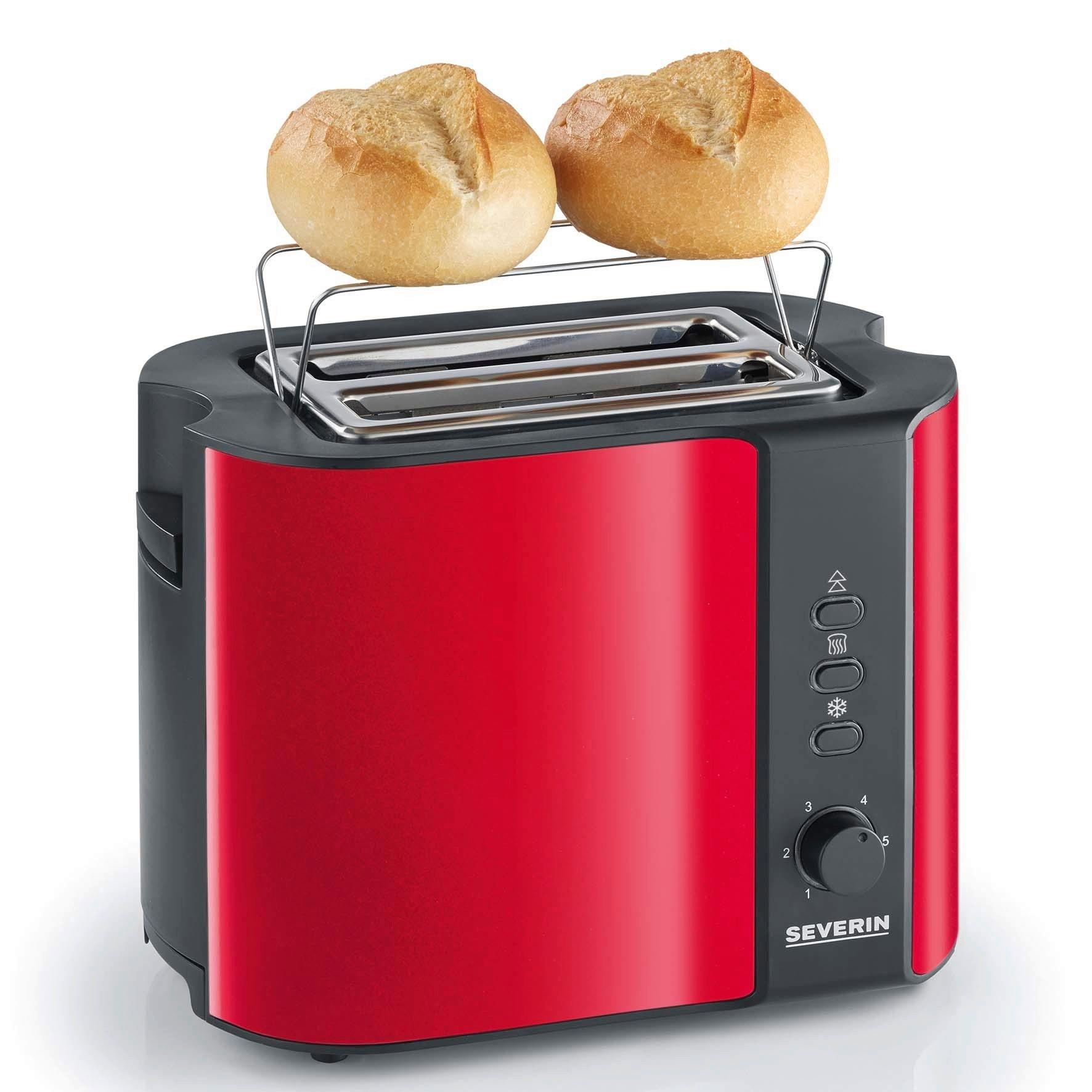 Toaster Mary Rot 800Watt Seite