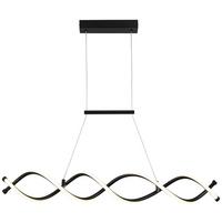 ZÁVESNÉ LED SVIETIDLO MIMI - čierna, Modern, kov/plast (88/13/120cm) - Mömax