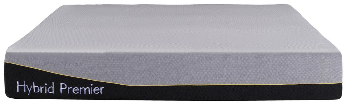 Taschenfederkernmatratze 120x200 cm H3 H: 24 cm - Weiß, Basics, Textil (120/200cm) - Livetastic