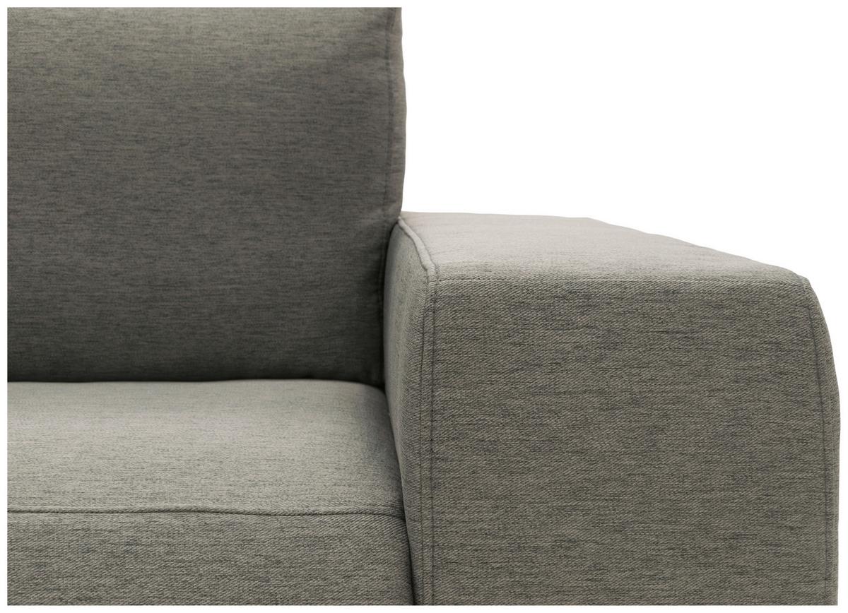 Bigsofa Looks Vi - Schwarz/Grau, Design, Textil (242/88/88cm) - LOOKS by W.Joop