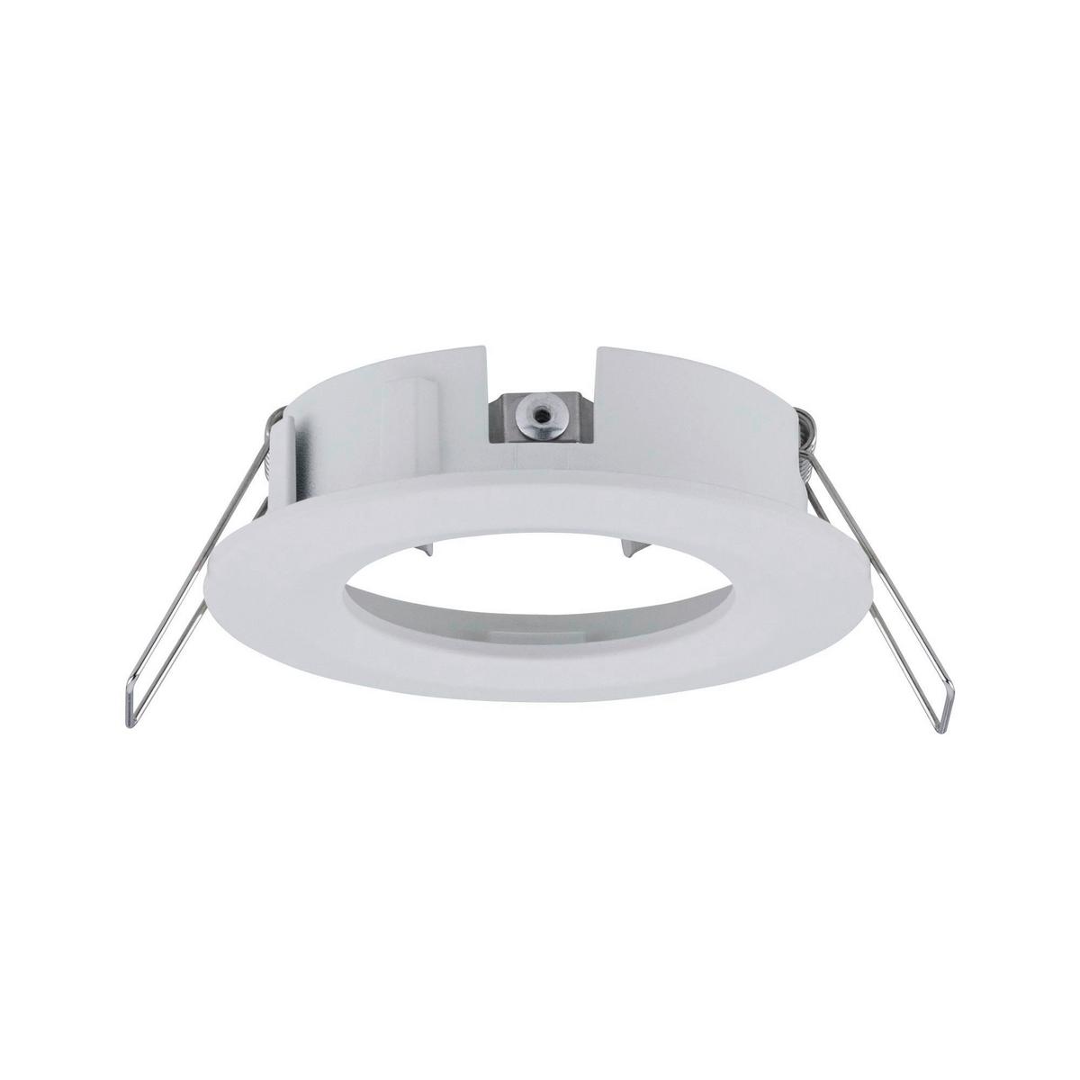 Deckenleuchte 3er-Set Ø 8,4 cm 3-Flammig - Alufarben/Weiß, Basics, Metall (8,4cm) - Paulmann