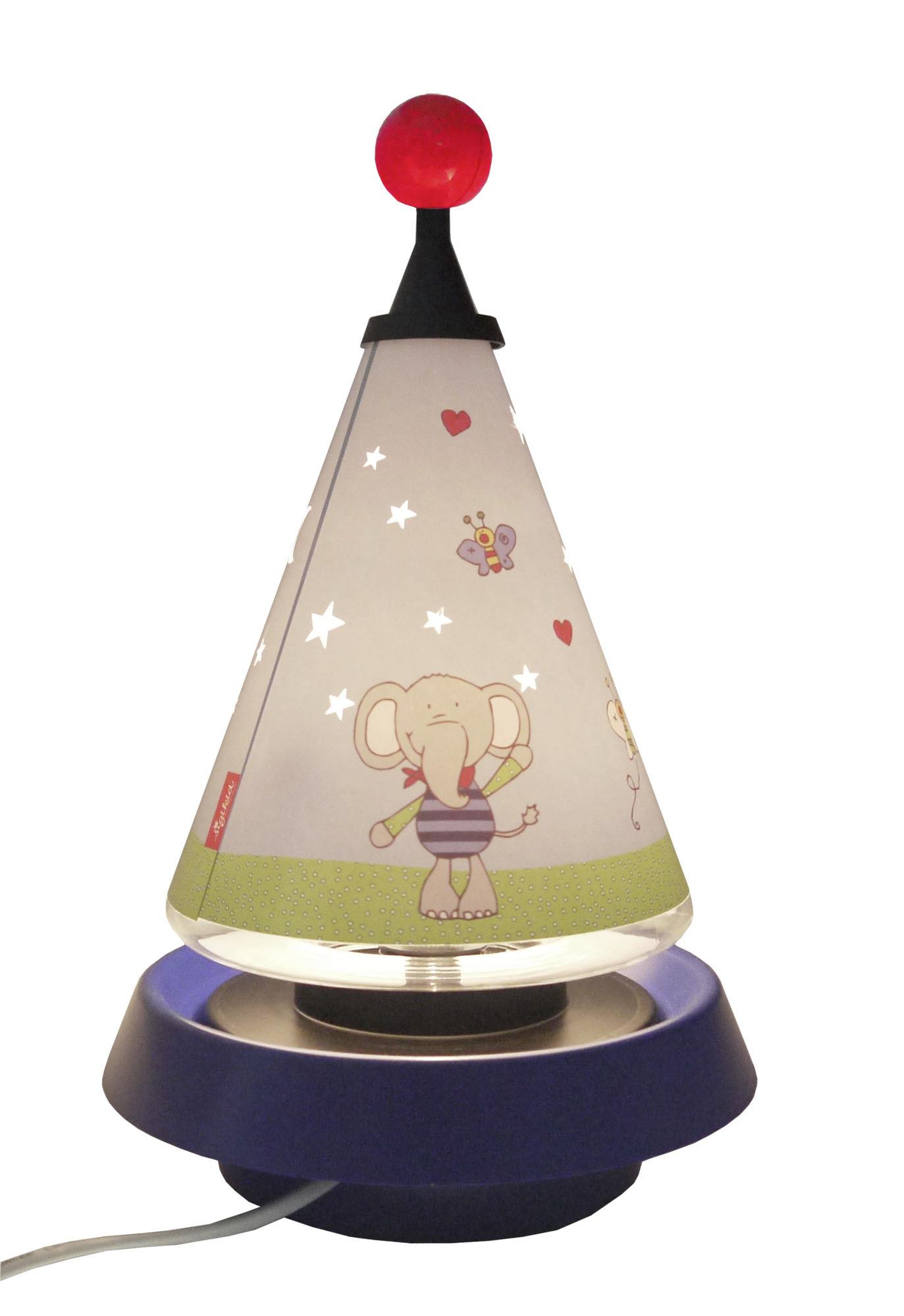 Tischlampe Lolo Lombardo Bla/Gelb für Kinder - Blau/Gelb, LIFESTYLE, Kunststoff (21/35cm) - Niermann