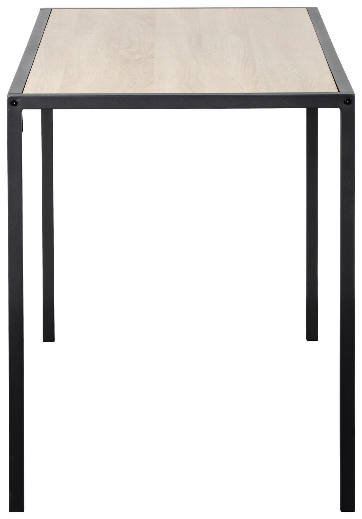 PSACÍ STŮL ARIAN - černá/Sonoma dub, Basics, kov/kompozitní dřevo (120/60/75cm) - Based