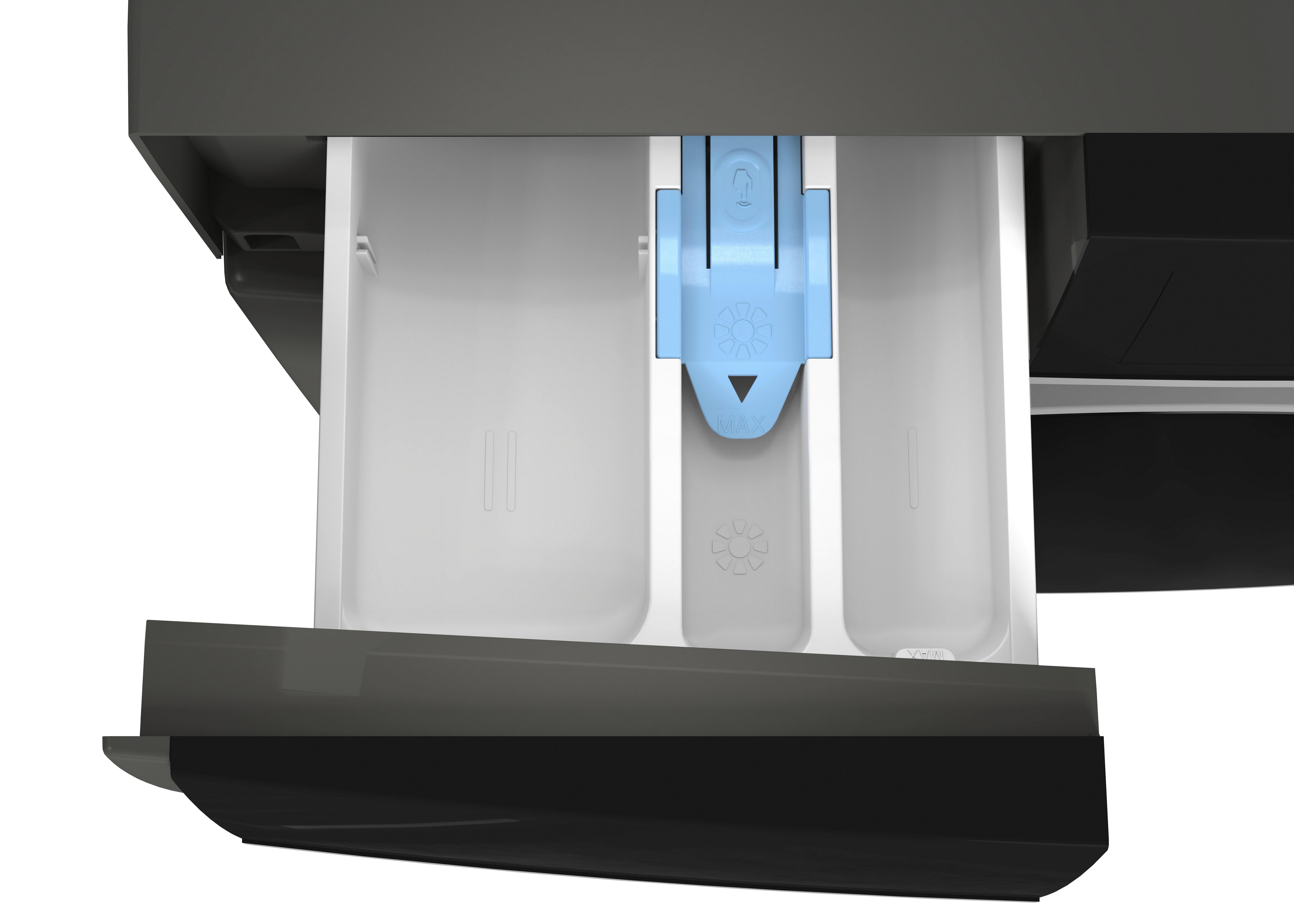 Waschmaschine Sharp in modernem Grau