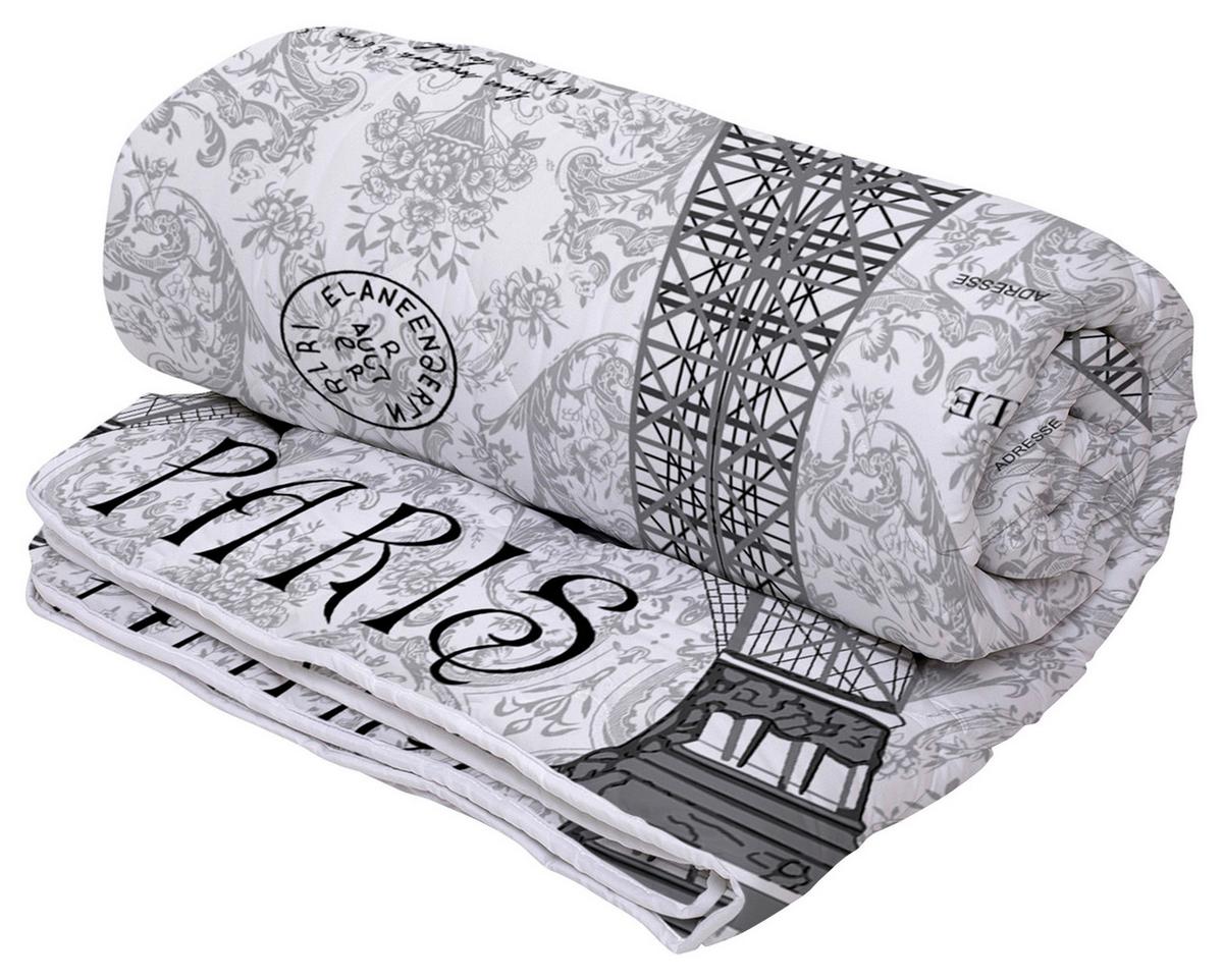 Nyári Takaró Párizs Kb. 140/200cm - fehér (140/200cm)