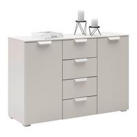 Komoda BRIONA dekor šampanská - šampanská, Konventionell, kov/kompozitné drevo (120/80/42cm) - Premium Living