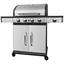 Gasgrill Landgraf BBQ Gs4 14,5 Kw - Silberfarben/Schwarz, MODERN, Metall (133/59/112cm) Gasgrill Landgraf BBQ Gs4 14,5 Kw - Silberfarben/Schwarz, MODERN, Metall (133/59/112cm)
