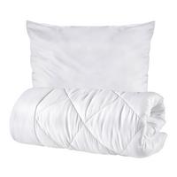 Souprava přikrývky a polštáře Sabine, 70/90 140/200cm - bílá, Konvenční, textil (140/200cm) - Based