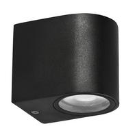 Außenwandleuchte 21-32287 Lobelia - Schwarz, Design, Metall (6.5/9/8cm)