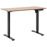 Psaci stůl EMIL II - černá/dub artisan, Moderní, kov/kompozitní dřevo (120/72-118/60cm) - Mömax
