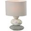 Lampa Stolní Wendy - textil/keramika (24,5/34,5/15cm) - MÖMAX modern living