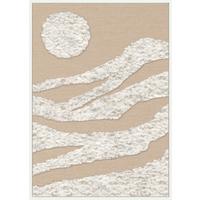 Obraz na plátně JEFF, 50/70 cm - krémová/béžová, Moderní, kompozitní dřevo/textil (50/70cm) - Mömax