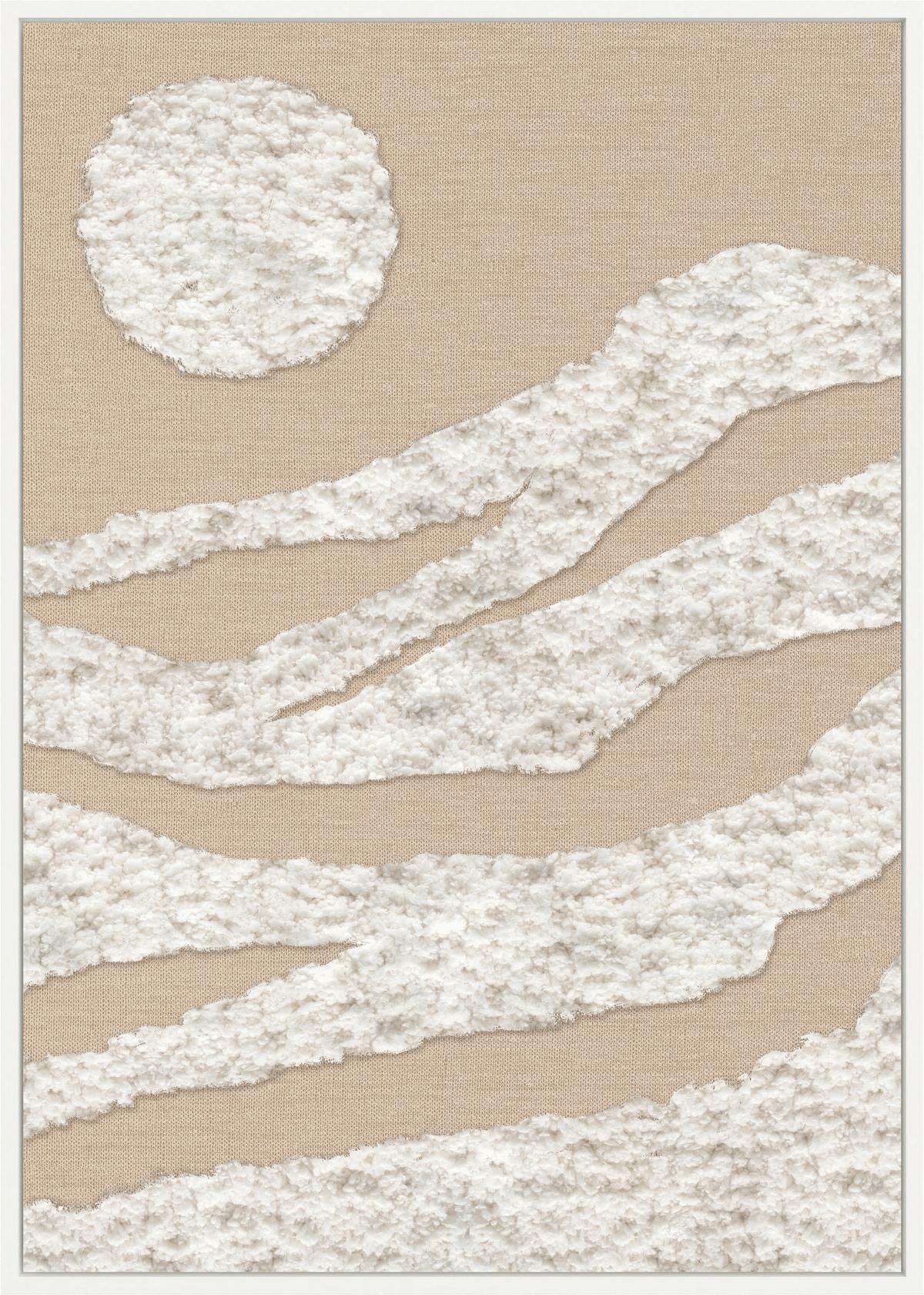 Obraz na plátně JEFF, 50/70 cm - krémová/béžová, Moderní, kompozitní dřevo/textil (50/70cm) - Mömax