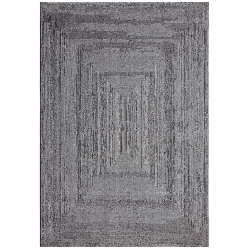 Webteppich Grau Cilian 160x230 Cm, Jute
