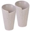 Servierschalenset Steinzeug Creme 2--Teilig. Bxh: 15x9,5 Cm - Creme, Basics, Keramik (15/9,5cm) - Creatable
