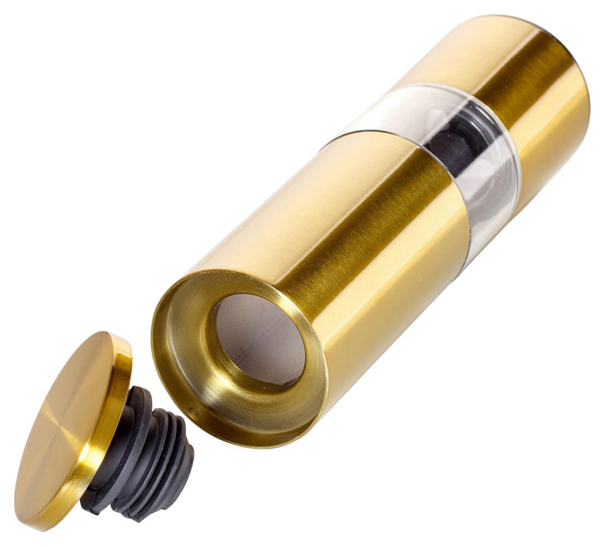 Gewürzmühle Echtwerk Gewürzmühlen Set - Goldfarben, Design, Keramik/Metall (5/18,7cm) - Echtwerk