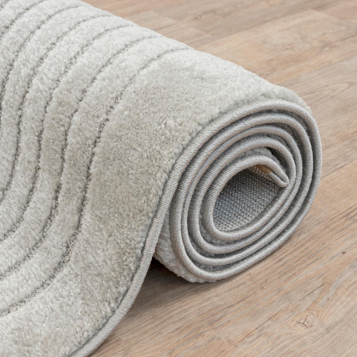 Webteppich Eclipse 2320 195-Grey - Grau, Basics, Textil (240/340cm)