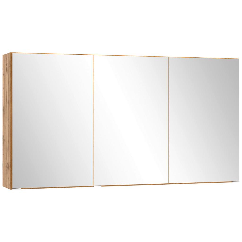 Spiegelschrank Arosa 3 Spiegeltüren 120x64 cm