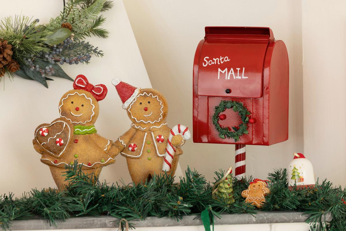 Dekor Postaláda Rebecca - piros, Konventionell, fém (14/12/31cm) - Luca Bessoni