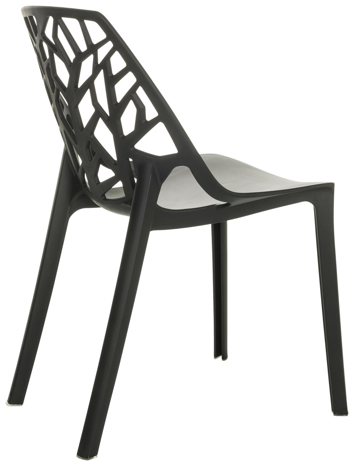 Stuhl Artifo Tri - Schwarz, Basics, Kunststoff (47/80/56cm) - MID.YOU