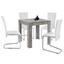 Esstisch Nick L: ca. 80 cm Grau - Grau, MODERN, Holzwerkstoff (80/80/75cm) - Livetastic Esstisch Nick L: ca. 80 cm Grau - Grau, MODERN, Holzwerkstoff (80/80/75cm) - Livetastic
