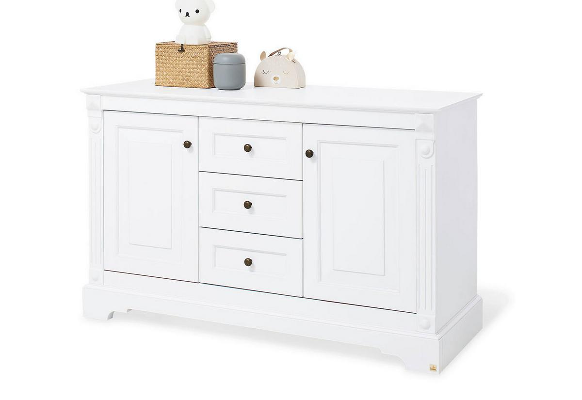 Babyzimmer 093467xw Emilia - Weiß, Trend, Holzwerkstoff - Pinolino